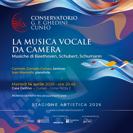 La voce e il pianoforte nel Lied romantico: al Ghedini un percorso tra le pagine di Beethoven, Schubert e Schumann