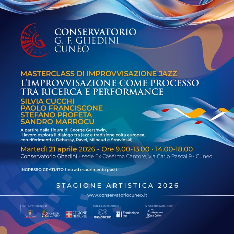 Masterclass – l’improvvisazione come processo, tra ricerca e performance