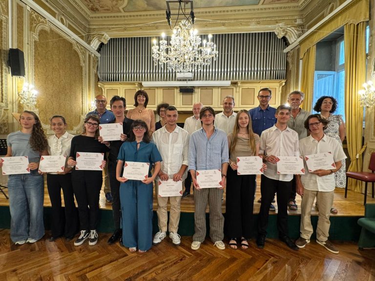 Quattro giovani studenti vincitori delle borse di studio del Ghedini in concerto nella Sala Mosca