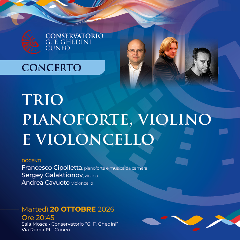Trasformare la perdita in musica: due elegie per trio di Smetana e Rachmaninov al Conservatorio Ghedini